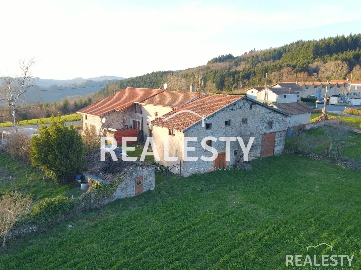 Maison à vendre 77 500 € 5 pièces 2 chambres 98 m² 4 024 m² de terrain Thizy-les-Bourgs 69240